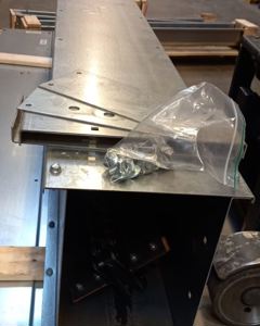 Extension trough chain conveyor K60 2.4m M&M